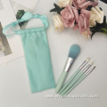 Soft Small Travel Makeup Brush Set 4 Pcs